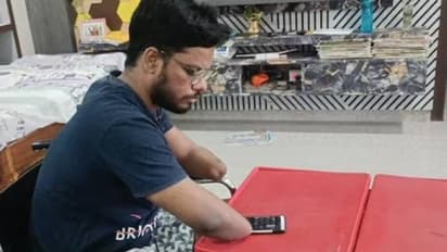 ആത്മവിശ്വാസവും കഠിനാധ്വാനവും തുണയായി, പക്ഷാഘാതത്തെ തോൽപ്പിച്ച് ഐഐഎമ്മിൽ സീറ്റ് നേടി ആന്ധ്ര സ്വദേശി