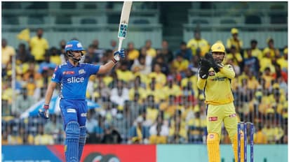 ചെപ്പോക്കിൽ ആളിപ്പടരാനാകാതെ മുംബൈ, നായകൻ സംപൂജ്യൻ, രക്ഷിച്ചത് വധേര; ചെന്നൈക്ക് മുന്നിൽ ചെറിയ വിജയലക്ഷ്യം