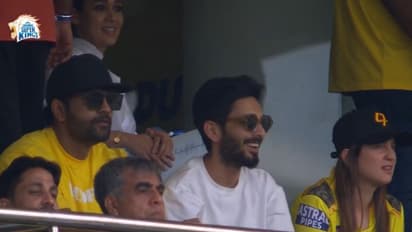 தோனிக்காகவே பிஸியான ஷெடியூலிலும் சென்னை போட்டியை பார்க்க வந்த நயன்தாரா!