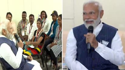 Operation Kaveri: PM Modi interacts with Hakki Pikki tribe members evacuated from Sudan