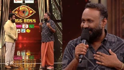 'പുറത്താക്കിയതിന് പ്രേക്ഷകരോട് നന്ദി'; ബിഗ് ബോസ് വേദിയില് ഒമര് ലുലു