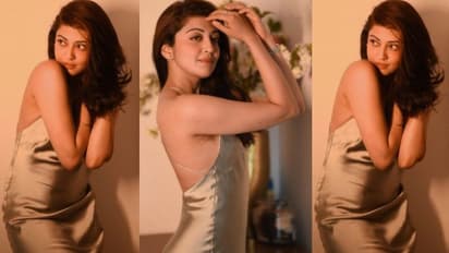 పలుచటి డ్రెస్ లో ప్రణీతా పరువాల ప్రదర్శన.. బుట్టబొమ్మ బ్యాక్ అందాలకు మతులు పోవాల్సిందే..  