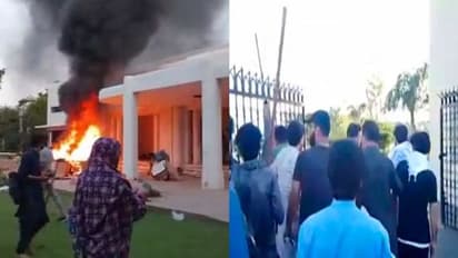 Video: பாகிஸ்தான் ராணுவ தலைமையகம், லாகூர் கார்ப்ஸ் கமாண்டர் வீட்டிற்குள் நுழைந்த இம்ரான் கான் ஆதரவாளர்கள்