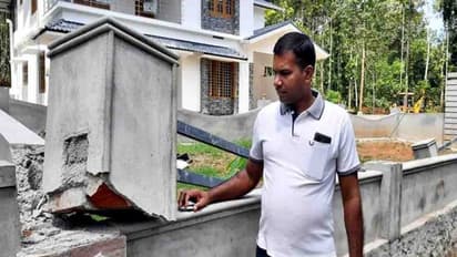 വീണ്ടും നാട്ടിലേക്കിറങ്ങി കാട്ടാനക്കൂട്ടം; പുല്‍പ്പള്ളിയിൽ വീടിന്‍റെ മതിൽ തകര്‍ത്തു, കൃഷി നശിപ്പിച്ചു