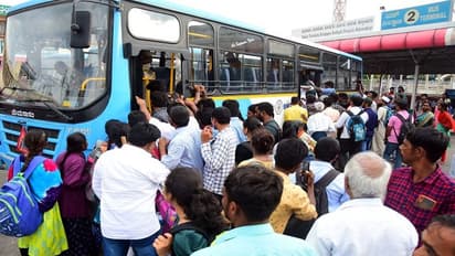 ಮತದಾನಕ್ಕೆ ಸಾವಿರಾರು ಜನ ಊರಿಗೆ: ಬಸ್ಸಿಲ್ಲದೆ ಪರದಾಟ