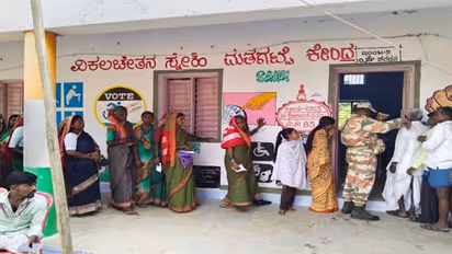కర్ణాటక అసెంబ్లీ ఎన్నికలు 2023: తొలి మూడు గంటల్లో 13 శాతం పోలింగ్ నమోదు