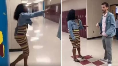 ഫോൺ പിടിച്ചെടുത്ത അധ്യാപകന് നേരെ വിദ്യാർത്ഥിനിയുടെ കുരുമുളക് സ്പ്രേ പ്രയോഗം 