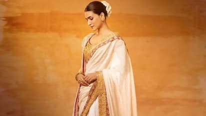 ಅಬ್ಬಾ..! 'ಆದಿಪುರುಷ್' ಟ್ರೈಲರ್ ಲಾಂಚ್‌ಗೆ 24 ಕ್ಯಾರೆಟ್ ಗೋಲ್ಡ್ ಸೀರೆಯಲ್ಲಿ ಮಿಂಚಿದ ನಟಿ ಕೃತಿ