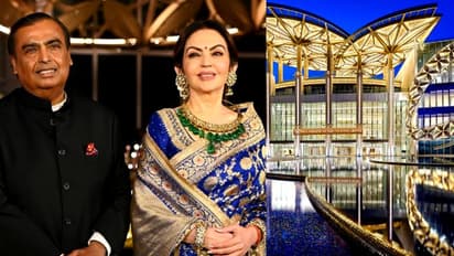 പാട്ടുപാടി വിജയം ആഘോഷിച്ച്  മുകേഷ് അംബാനി; ഒപ്പം കൂടി നിത അംബാനിയും ഇഷ അംബാനിയും