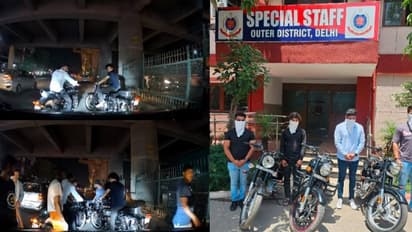 ನಡುರಸ್ತೆಯಲ್ಲಿ ಕಾರು ಅಡ್ಡಹಾಕಿ ಚಾಲಕನ ಮೇಲೆ ಬೈಕ್ ಸವಾರರಿಂದ ಹಲ್ಲೆ: ವಿಡಿಯೋ