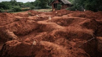 മതപുരോഹിതന്റെ നിർദ്ദേശം, കൂട്ടമരണം, കണ്ടെത്തിയ മൃതദേഹങ്ങളിൽ അവയവങ്ങൾ പലതുമില്ലെന്ന് റിപ്പോർട്ട്