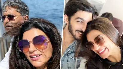 Netizens ask Sushmita Sen about Lalit Modi as she is back with ex-boyfriend Rohman Shawl