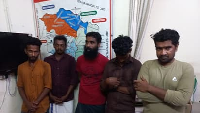 ബൈക്ക് തടഞ്ഞു നിർത്തി മർദ്ദിച്ചു, സ്വർണമാല കവർന്നു; പ്രതികൾ പിടിയിൽ