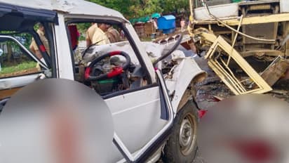 നാഗർകോവിലിൽ വാഹനാപകടം; സർക്കാർ ബസും കാറും കൂട്ടിയിടിച്ചു, നാല് മരണം; പരിക്കേറ്റവരിൽ മലയാളികളും