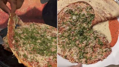 ഇതാണ് 'ഹാര്ട്ട് ദോശ'; വൈറലായി ദോശയിലെ കരവിരുത്!