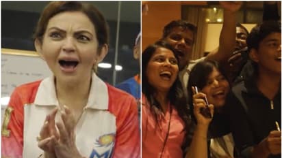 ആഘോഷത്തിൽ താരങ്ങളെക്കാൾ കേമിയായി നിത അംബാനി; ആവേശത്തിലാറാടി ടീം അംഗങ്ങൾ, വീഡിയോയുമായി മുംബൈ ഇന്ത്യൻസ്