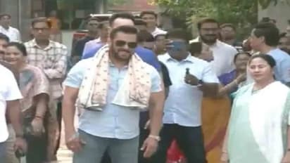 బెంగాల్ సీఎం మమతా బెనర్జీతో బాలీవుడ్ హీరో సల్మాన్ ఖాన్ భేటీ..