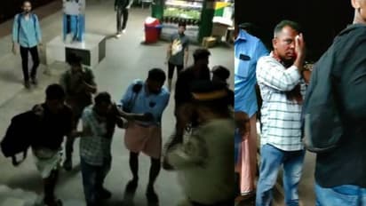 ஓடும் ரயிலில் சக பயணியை மதுபாட்டிலால் குத்திய நபர்.. அதிர்ச்சி சம்பவம்