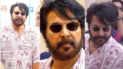 പ്രിൻ്റ് ഷർട്ടണിഞ്ഞ് കൂളിം​ഗ് ​ഗ്ലാസ് വച്ച് കൂളായി മമ്മൂട്ടി; 'ഇതെന്ത് ഭാവിച്ച മമ്മൂക്ക' എന്ന് ആരാധകർ