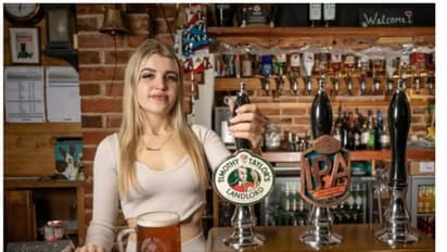 റിയാന ഗെരാഗ്റ്റി, വയസ് 18; ബ്രിട്ടനിലെ ഏറ്റവും പ്രായം കുറഞ്ഞ 'പബ്' ഉടമ