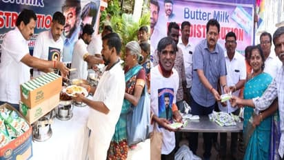 ముంబైలో చరణ్ ఫ్యాన్స్ సేవా కార్యక్రమాలు.. మండు వేసవిలో 1000 మందికి అన్నదానం.. డిటేయిల్స్