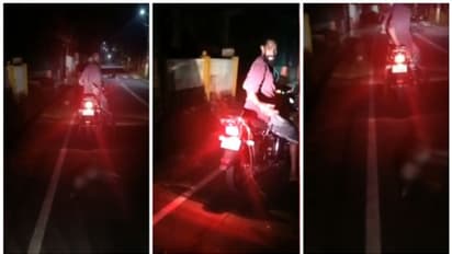 മിണ്ടാപ്രാണിയോട് ക്രൂരത; നായയെ ബൈക്കിന് പിന്നിൽ കെട്ടി വലിച്ചിഴച്ചു; സംഭവത്തിൽ അന്വേഷണം