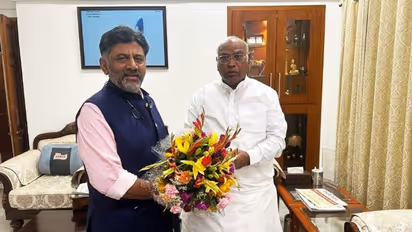 Make me Karnataka CM or I will continue as an MLA: DK Shivakumar tells Kharge