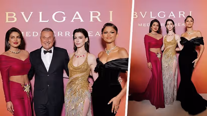 Bvlgari Event in Venice: Priyanka Chopra looks ravishing as she poses with Zendaya, Anne Hathaway (Photos)