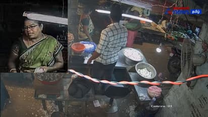 திருச்சி காந்தி மார்க்கெட்டில் கடை மீது உறவினர்களுடன் வந்து தாக்குதல் நடத்திய பெண் விஏஓ!!