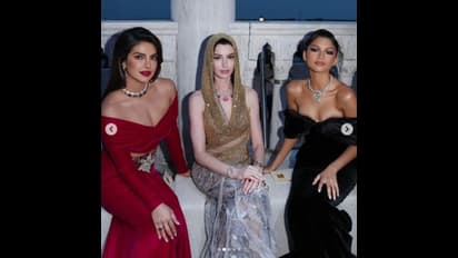 ಆನ್ನೆ ಹ್ಯಾಥ್‌ವೇ, ಝೆಂಡಯಾ ಜೊತೆ ಪ್ರಿಯಾಂಕಾ ಚೋಪ್ರಾ; ರಾಣಿ ಎಂದ ಫ್ಯಾನ್ಸ್‌