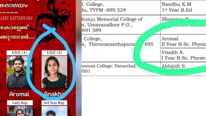 എസ്എഫ്ഐയ്ക്ക് ഒരു വെല്ലുവിളിയുമില്ലാത്ത കോളേജിലെ ആള്‍മാറാട്ടം റിട്ടേണിംഗ് ഓഫീസറുടെ സാക്ഷ്യപത്രം അട്ടിമറിച്ച്