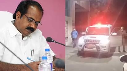 அமைச்சர் மெய்யநாதனின் கார் மோதி மனைவி கண் முன்னே புதுமாப்பிள்ளை பலி