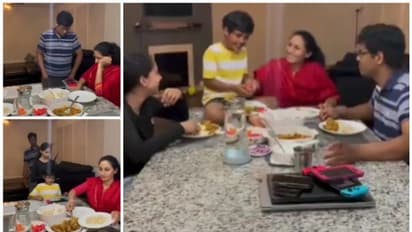 ഭക്ഷണം കഴിക്കുമ്പോള് മക്കള് ഫോണ് ഉപയോഗിക്കാതിരിക്കാന് അമ്മയുടെ തന്ത്രം; വൈറലായ ഒരു വീഡിയോ