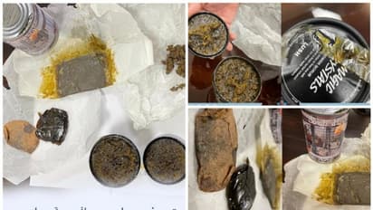 ഒറിജനലിനെ വെല്ലുന്ന പാക്കേജിങ്; ബാഗില് ഒളിപ്പിച്ച് കൊണ്ടുവന്ന ലഹരി വസ്തുക്കള് വിമാനത്താവളത്തില് പിടികൂടി