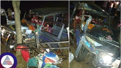 ಟ್ರ್ಯಾಕ್ಟರ್ಗೆ ಡಿಕ್ಕಿ ಹೊಡೆದ ಕ್ರೂಸರ್: ಯಲ್ಲಮ್ಮನ ದರ್ಶನಕ್ಕೆ ಹೋದವರು ಮಸಣ ಸೇರಿದರು