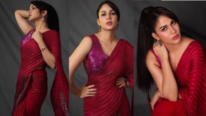 మెగా ఫ్యామిలీలోకి వెల్కమ్, లావణ్య వరుణ్ అంటూ పేరు మార్చేసిన నెటిజన్లు.. బ్యూటిఫుల్ లుక్ వైరల్ 