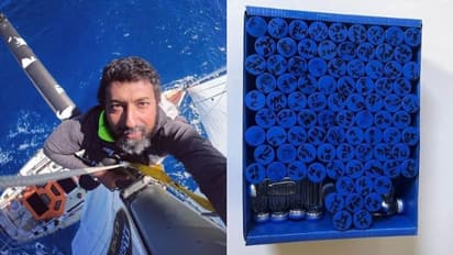 ഗോൾഡൻ ഗ്ലോബ് പോരാട്ടത്തിന് ശേഷം അഭിലാഷ് മടങ്ങിയെത്തിയത് 4 കടലിൽ നിന്നുള്ള ജലസാംപിളുമായി, കാരണം ഇത്