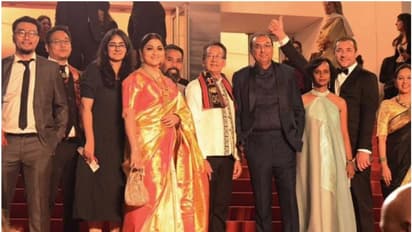 Cannes 2023: ಕಾಂಚೀಪುರಂ ಸೀರೆಯಲ್ಲಿ ರೆಡ್ ಕಾರ್ಪೆಟ್ ಮೇಲೆ ಹೆಜ್ಜೆ ಹಾಕಿದ ಸೌತ್ ಸ್ಟಾರ್ 