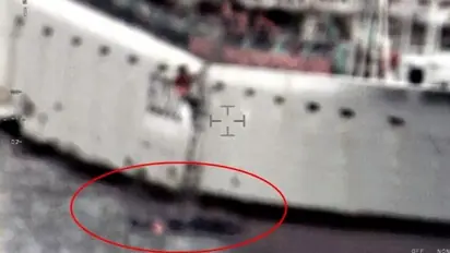 Indian Navy's P8I surveillance aircraft locates capsized Chinese fishing vessel; offers additional assistance