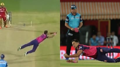 കിളിയായി ട്രെന്‍റ് ബോള്‍ട്ട്, കിളി പാറി പഞ്ചാബ് കിംഗ്‌സ്; കാണാം വണ്ടര്‍ റിട്ടേണ്‍ ക്യാച്ച്