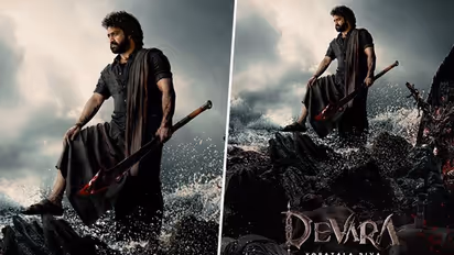 മാസ് നായകൻ ജൂനിയർ എൻടിആര്; പുതിയ ചിത്രം 'ദേവര'; ഫസ്റ്റ് ലുക്ക് പോസ്റ്റർ വൈറല്
