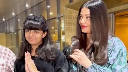 Aaradhya Bachchan's heartwarming 'namaste' to paps wins netizen's hearts; know more
