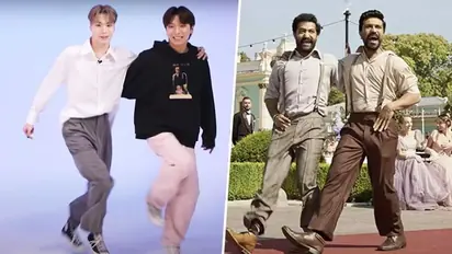Naatu Naatu: K-pop band Blitzers' learning dance choreography of Oscar-winning song goes viral - WATCH