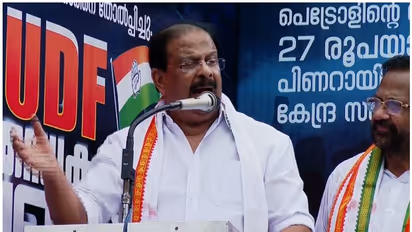'അരിക്കൊമ്പൻ അരിയും, ചക്കക്കൊമ്പൻ ചക്കയും, പിണറായി കേരളത്തെ തന്നെയും ചാമ്പുന്നു'; പരിഹസിച്ച് കെ സുധാകരൻ