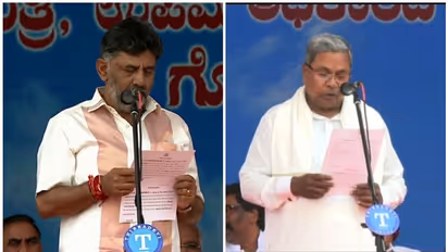 ഇനി സിദ്ധരാമയ്യ നയിക്കും; കർണാടകയിൽ കോണ്ഗ്രസ് സര്ക്കാര് അധികാരമേറ്റു, പ്രതിപക്ഷ സംഗമ വേദിയായി ചടങ്ങ്