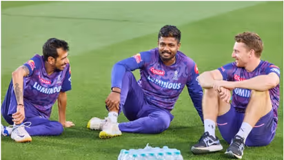 ചിലപ്പൊ ബിരിയാണി കിട്ടിയാലോയെന്ന് സഞ്ജു! ഡക്ക് പാന്കേക്കാണെന്ന് ബട്ലര്; ചിരിയടക്കാനാവാതെ ആരാധകര്