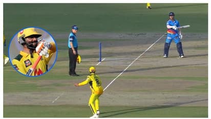 ധൈര്യമുണ്ടെങ്കില്‍ എറിയൂ, ജഡേജയെ വെല്ലുവിളിച്ച് വാര്‍ണര്‍! പിന്നാലെ വാള് വീശിയുള ആഘോഷം; ചിരിയടക്കാനാവാതെ ജഡ്ഡു