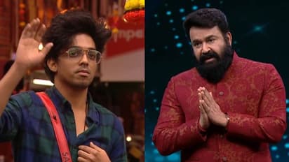 സംസാരിക്കുന്നതിനിടെ ശ്രദ്ധ ക്ഷണിച്ച് സാഗര്‍; അതൃപ്‍തി അറിയിച്ച് മോഹന്‍ലാല്‍