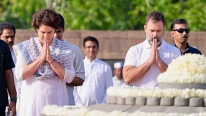 నాన్న.. మీరు నాతో ఉన్నారు.. : రాజీవ్ గాంధీ వర్దంతి సందర్భంగా రాహుల్ భావోద్వేగం..