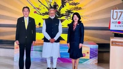 PM Modi's foreign visit : பிரதமர் மோடியின் வெளிநாட்டு பயணத்தின் க்ளிக்ஸ் !!